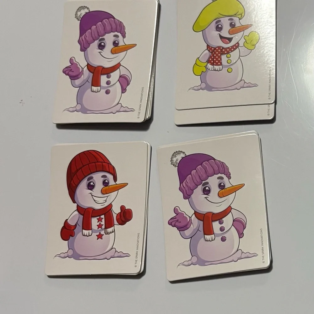 Spark innovations Snowman Matching Cards